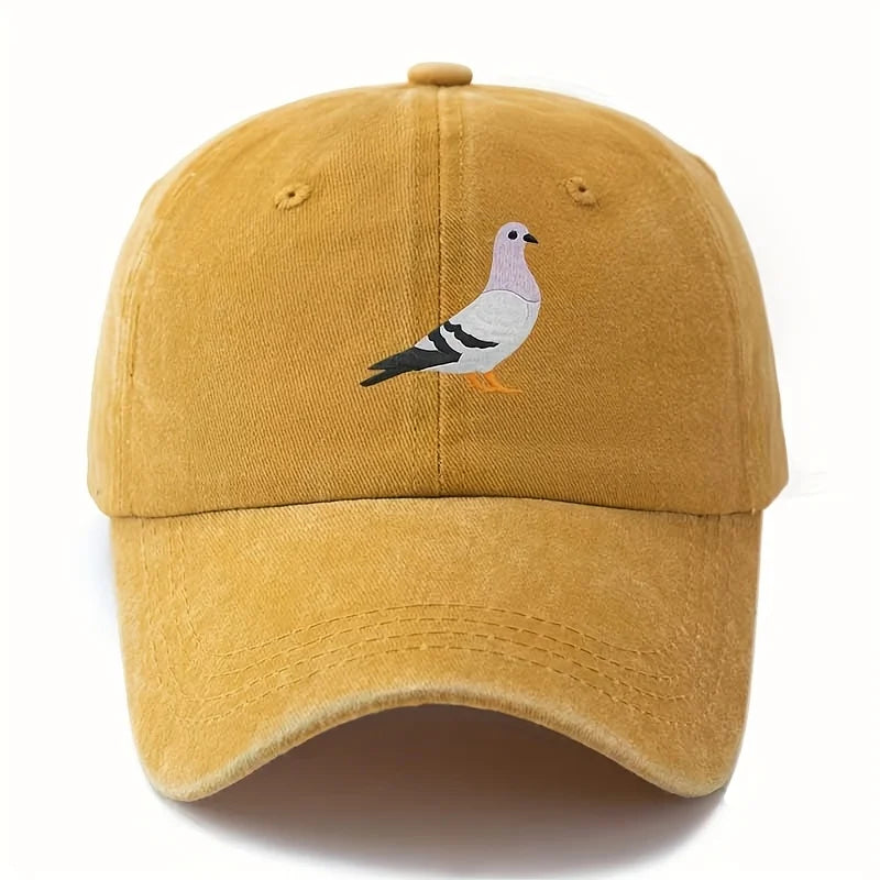 Fashionable Printed Pigeon Baseball Cap