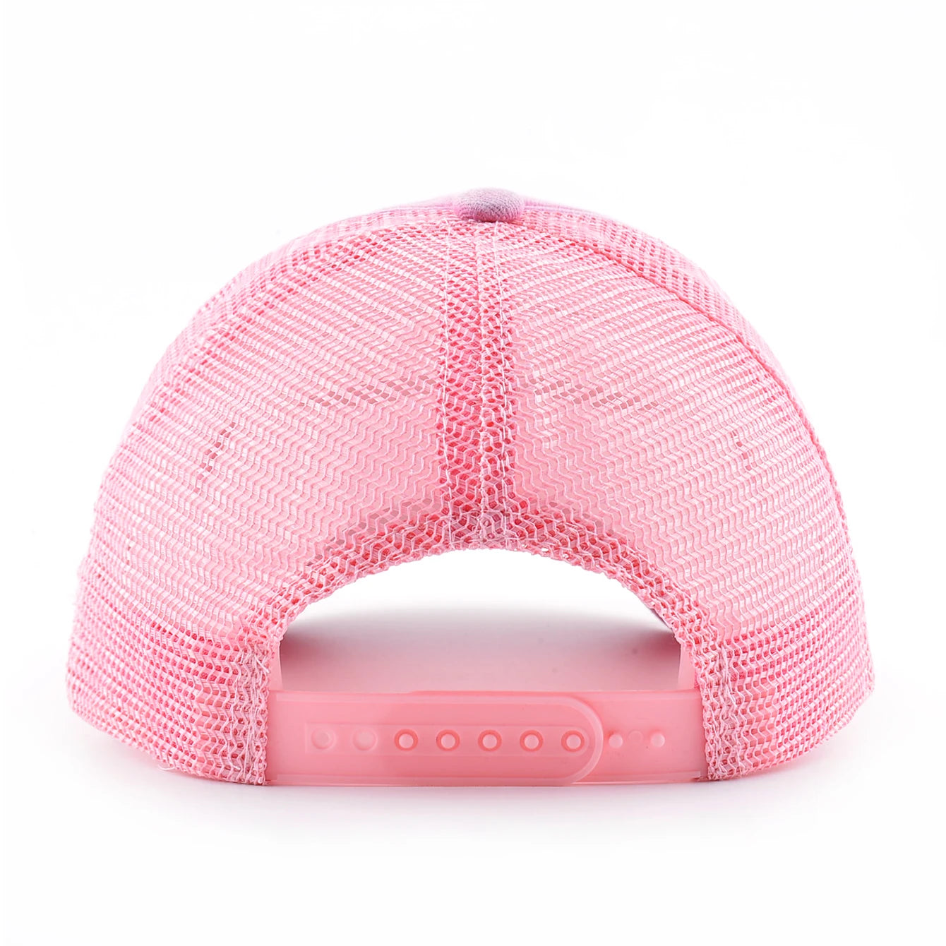 Washed Denim Pink Baseball Cap Women Spring And Summer