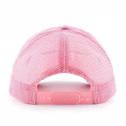 Washed Denim Pink Baseball Cap Women Spring And Summer
