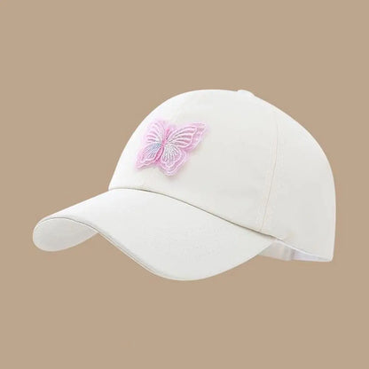 Summer Kids Baseball Caps Sun Protection Hollow High Ponytail Caps