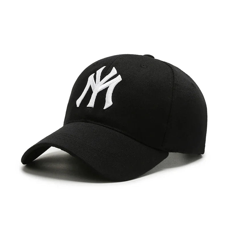 Embroidered Letter Hat Korean Version Versatile Fashion Hard Top Three Dimensional Hat