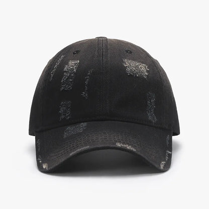 Spring Outdoor Washed Distressed Soft-Top Men's Baseball Cap