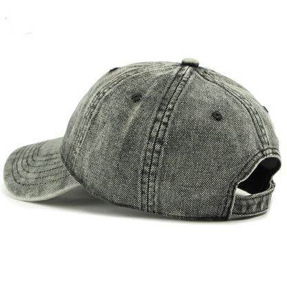 Baseball Cap Men Women Washed Cotton 6 Panels Baseball Hat