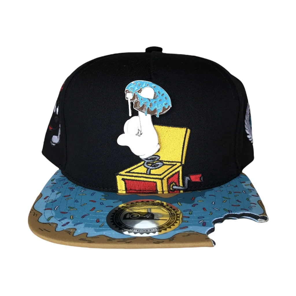 Fashion Hat PLATED Cap Woolen Red Checkered Iron Logo Adjustable Hat Flat Brimmed Hat Sun Hat