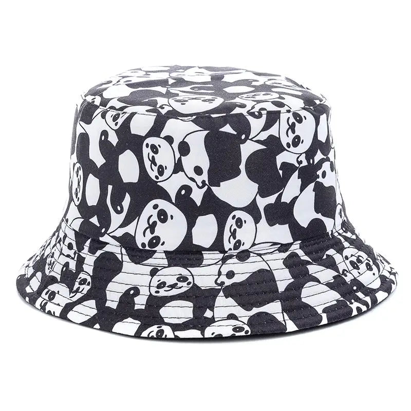 Unisex Bucket Cap Fruit Printing Hats Summer