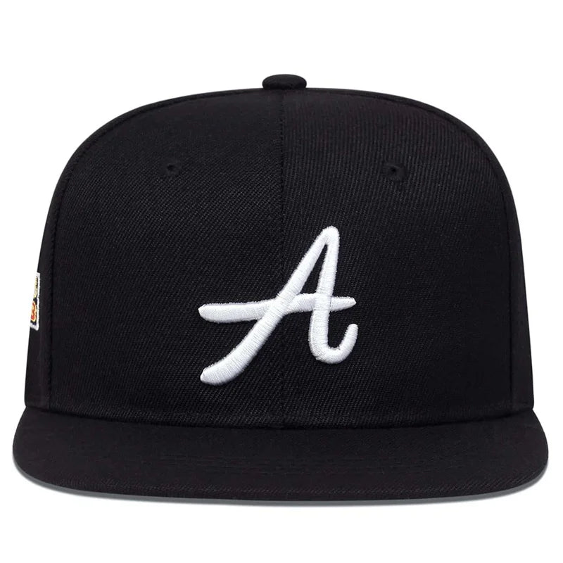 Unisex Gothic Letter Embroidery Hip Hop Hats Autumn Outdoor Adjustable Casual Hats Sunscreen Hat