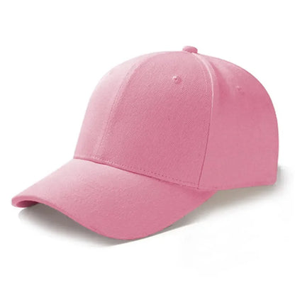 Unisex Cap Casual Plain Baseball Cap Adjustable Snapback Hats