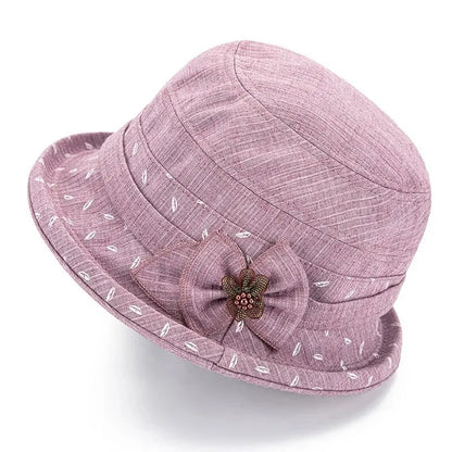 Spring And Autumn Casual Cloth Hat For The Elderly And Summer Pot Hat