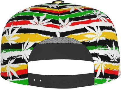 Jamaican Flag Baseball Cap Adjustable Fashion Casual Flat