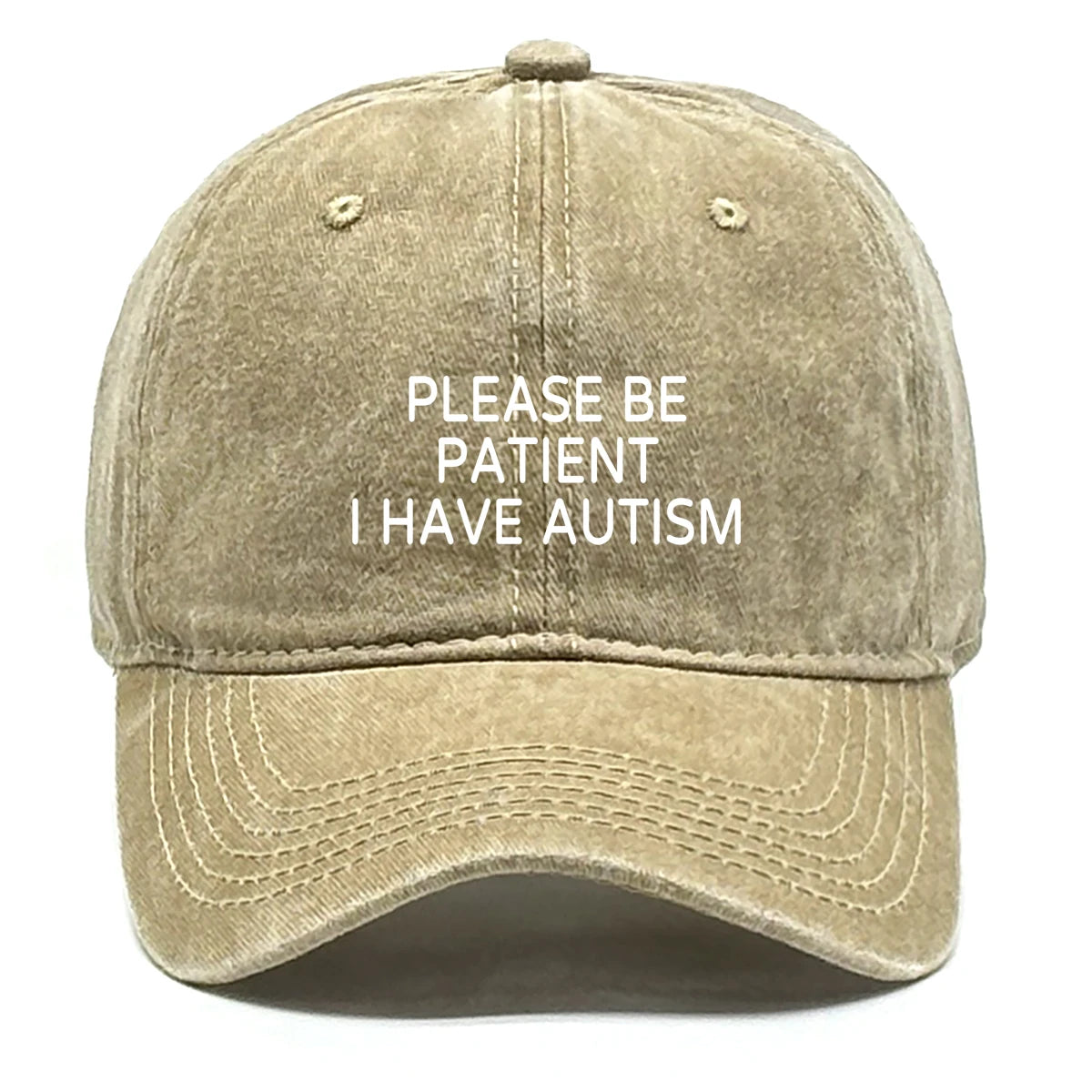 Adjustable Unisex Awareness Hat Breathable Sun Hat