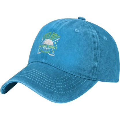 I Hate Golf Oh Nice Shot Funny Baseball Cap