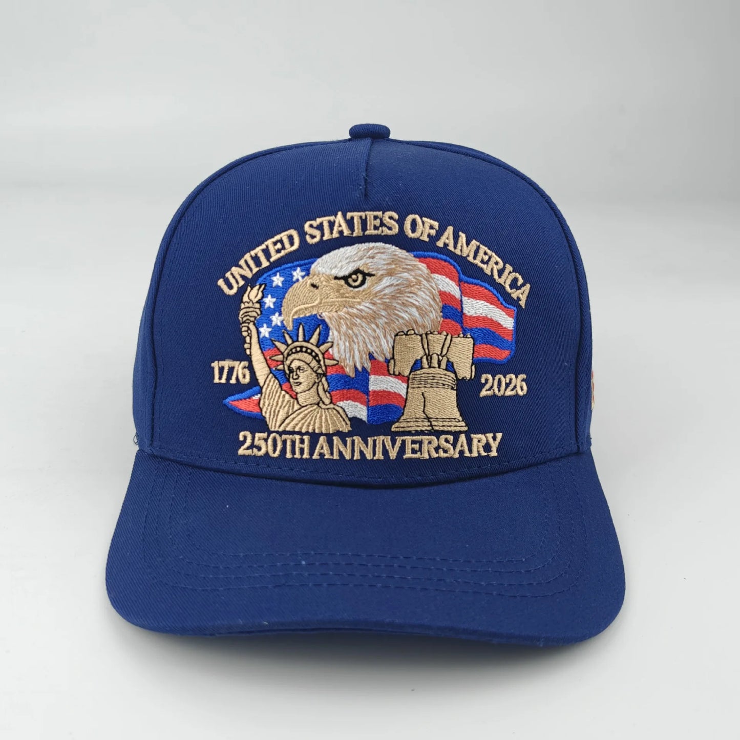 USA 250th Anniversary Eagle Print Hat Baseball Cap