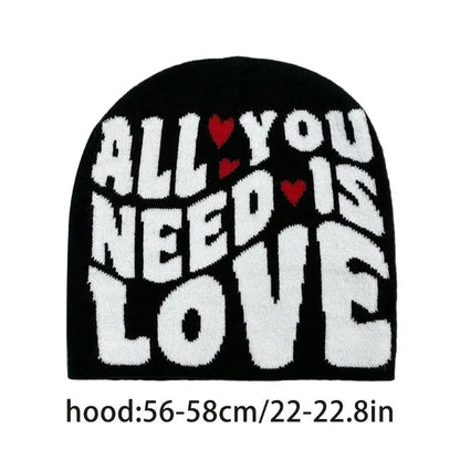 Hip Hop Photo Props Knitted Winter Hat Streetwear Costume Props Skull Cap