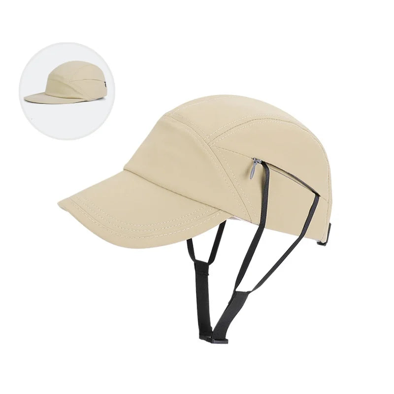 A Quick-Drying Outdoor Sun Protection Baseball Cap