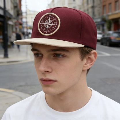 Casual Embroidery Baseball Cap Cool American Street Sun Hat