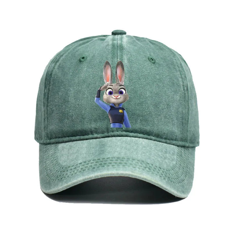Cartoon Zootopia Three-toedSloth Baseball Cap