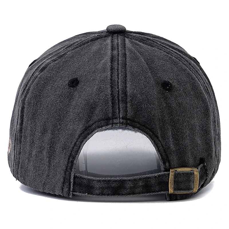 Hot Sale Unisex Retro Style Baseball Cap 1968 Letter Embroidery Cotton Cap
