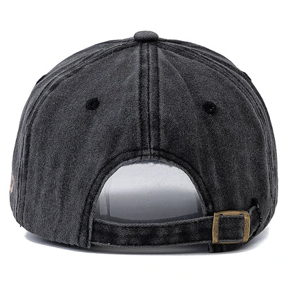 Hot Sale Unisex Retro Style Baseball Cap 1968 Letter Embroidery Cotton Cap