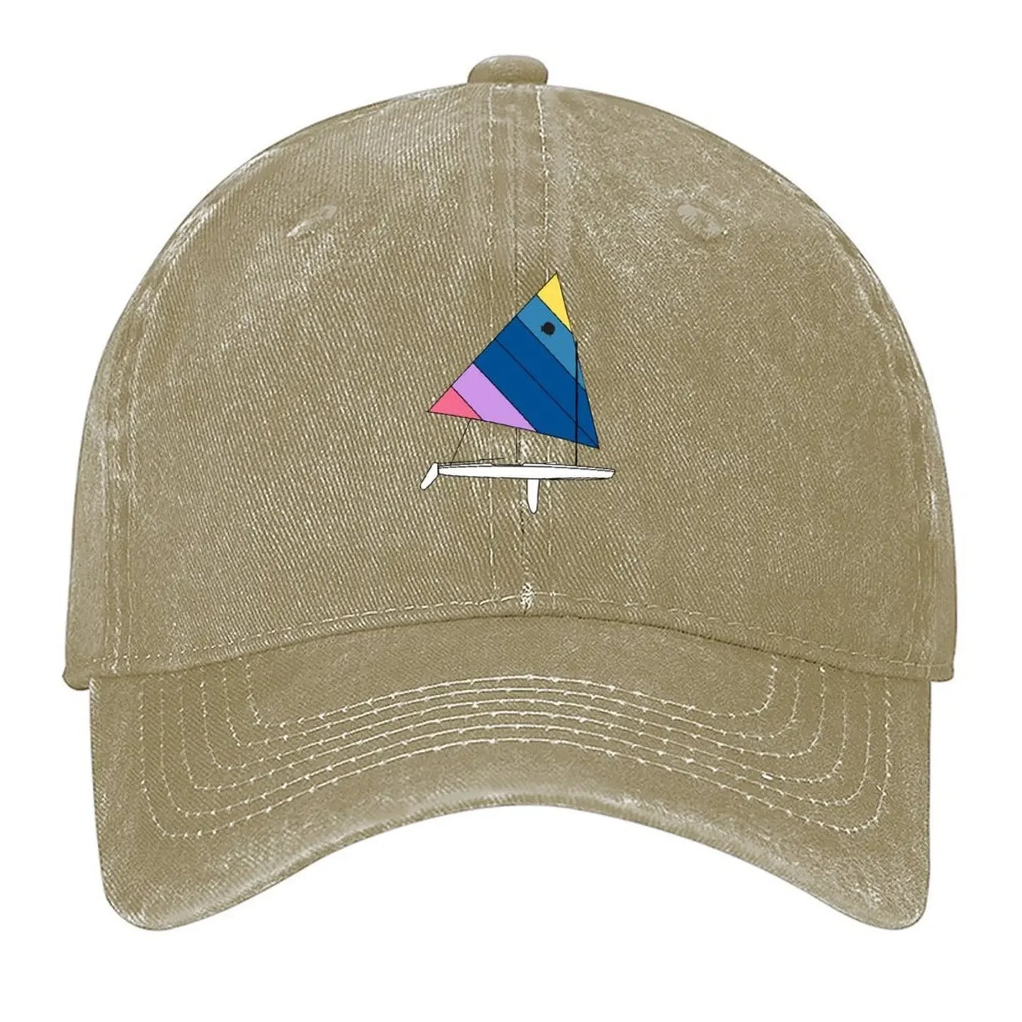 Sunfish Sailboat Baseball Cap summer hat