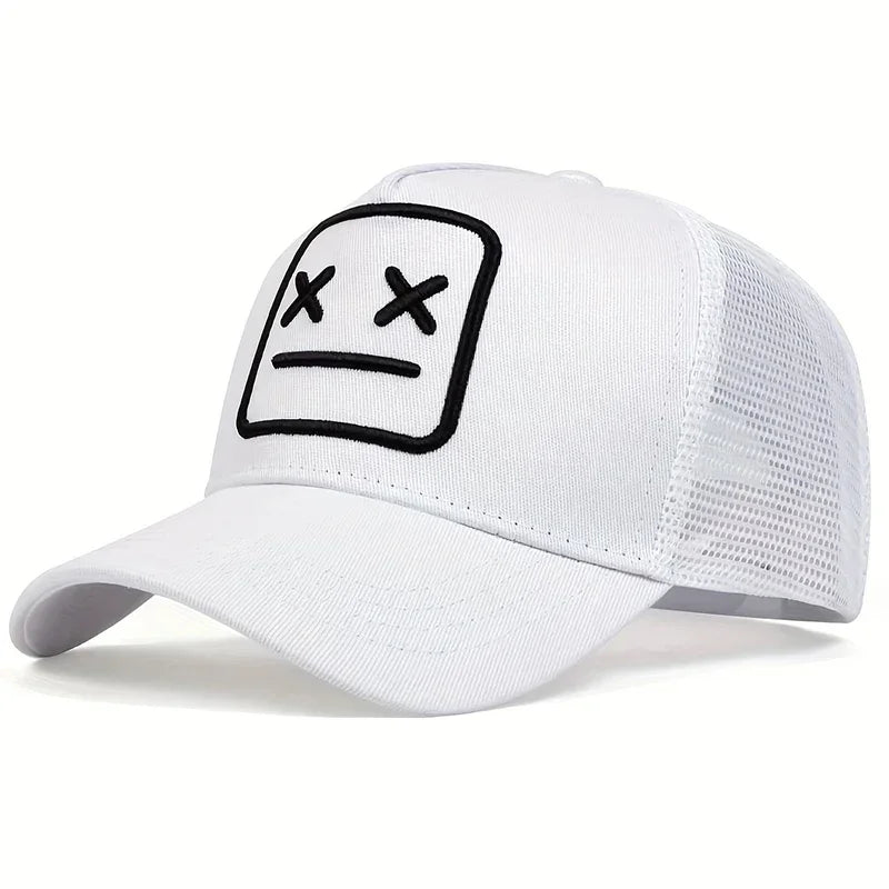 Unisex XX Embroidery Baseball Net Caps Casual Hats Spring and Summer