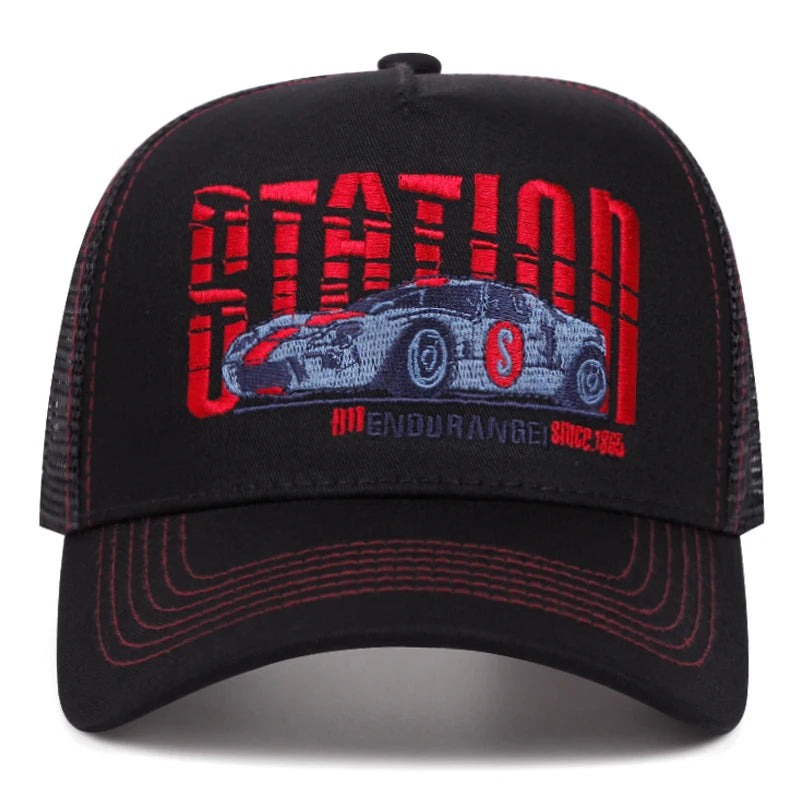 Hat Station Sports Car Truck Hat Trendy Street Dance Hip Hop