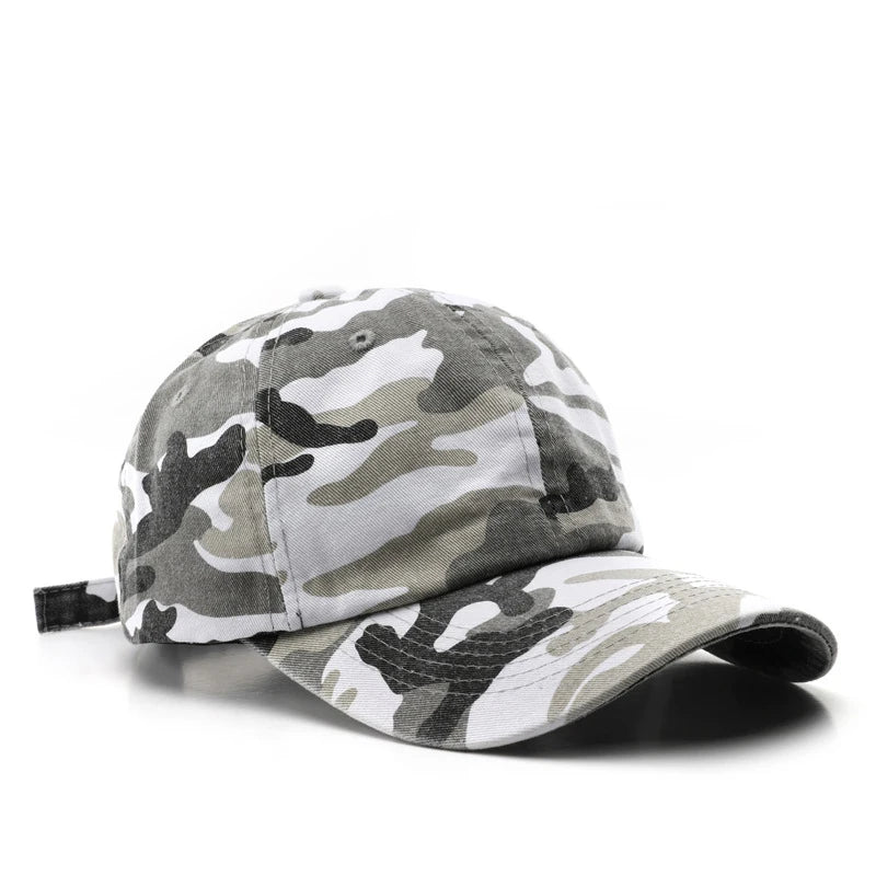 Men's And Women's Multi-Color Camouflage Baseball Caps