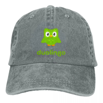 Fashion Duolingo Owl Duo Baseball Caps