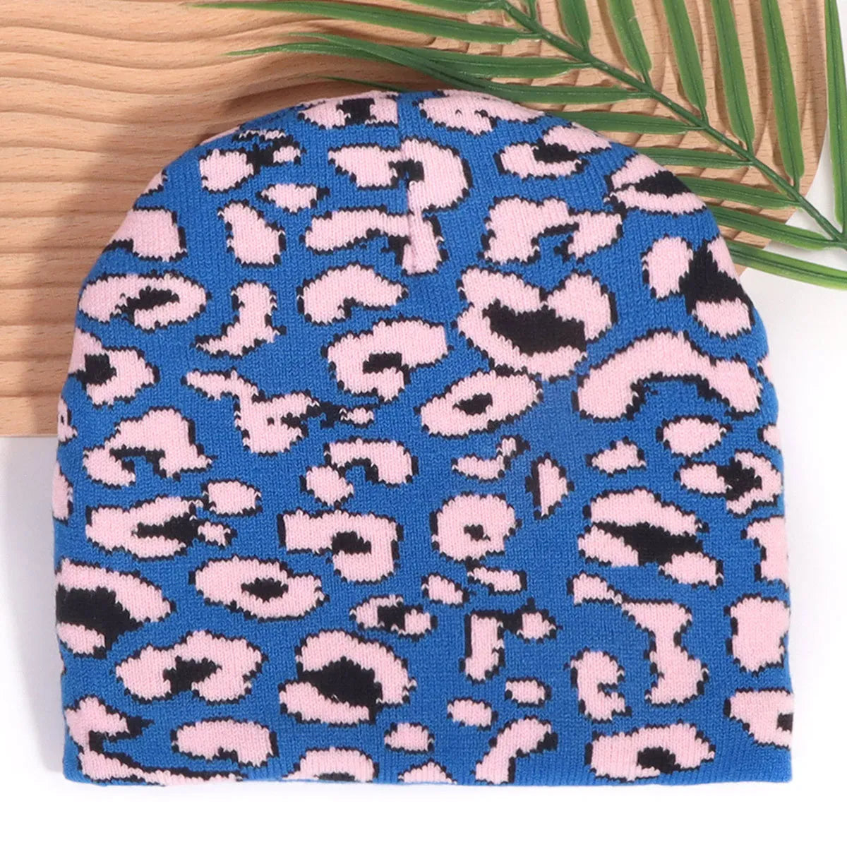 New Leopard Autumn Winter Causal Hip Hop Beanie Tide