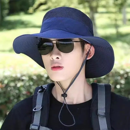 Fishing Waterproof Quick Drying Breathable Umbrella Cap Men