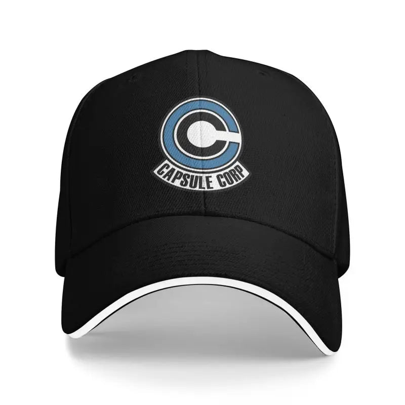 Capsule Corp Print Baseball Cap Daily Casual Sandwich Cap