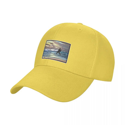Love Surf Fishing Baseball Cap