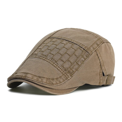 Four Seasons Newsboy Cap Men Women Solid Soft Casual Fashion Beret Hat