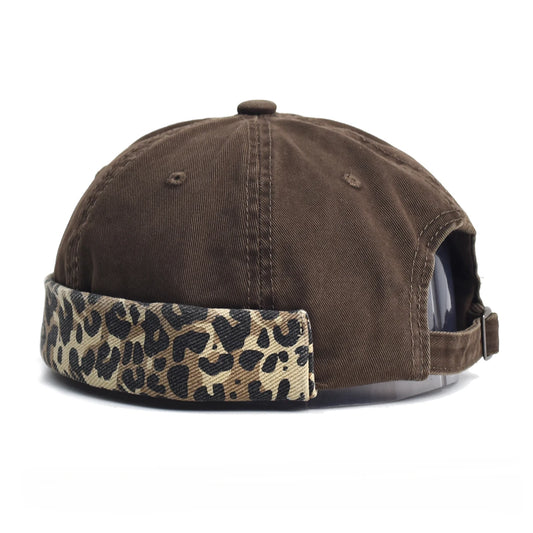 Washed Docker Beanie Brimless Cap Hat