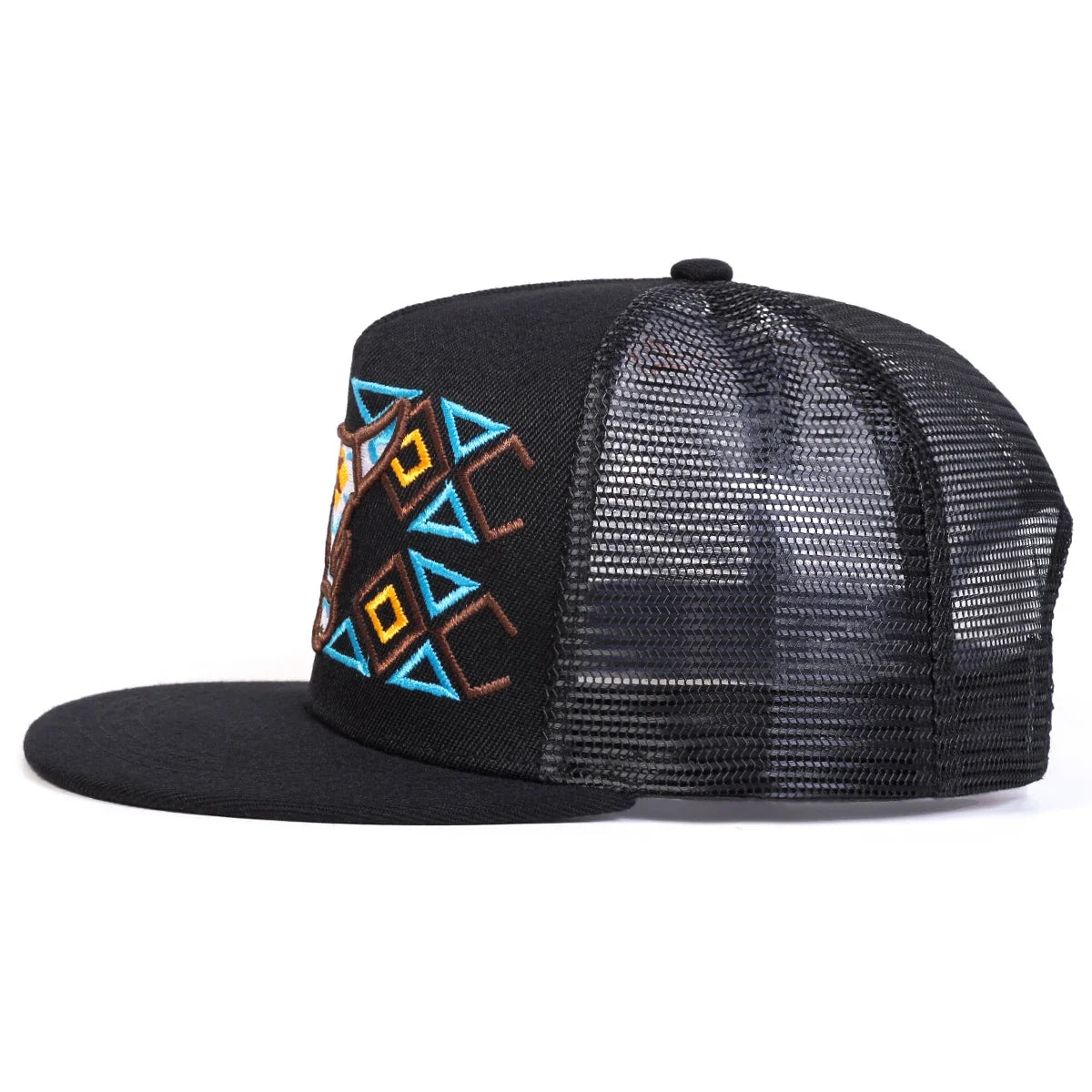 Unisex Ox Head Embroidery Baseball Net Hats Spring Summer