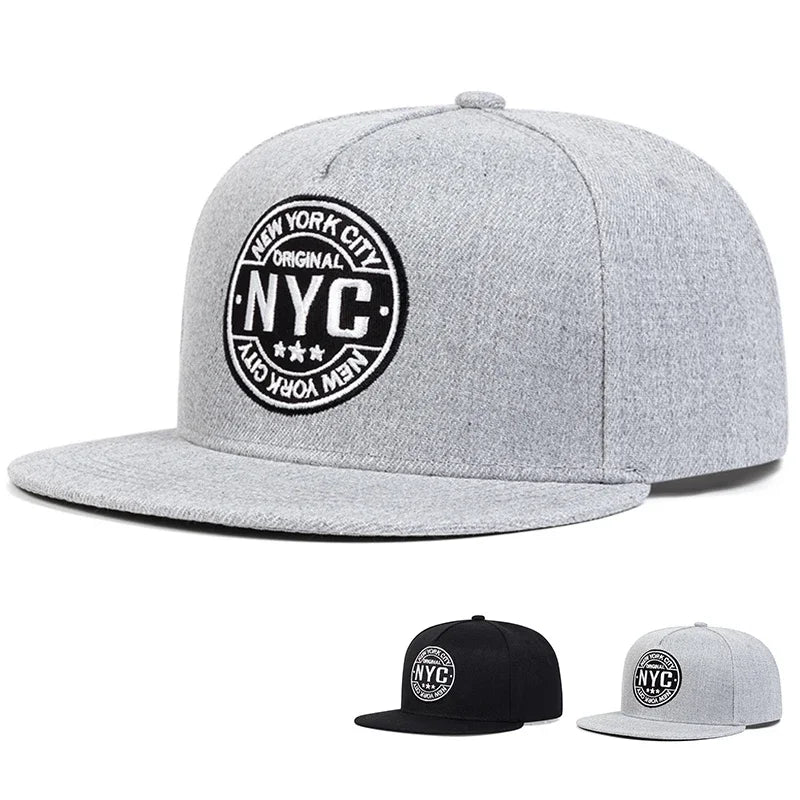 Unisex NEW YORK CITY Letter Embroidery Hip Hop Hats Outdoor Adjustable Sports Casual Baseball Caps