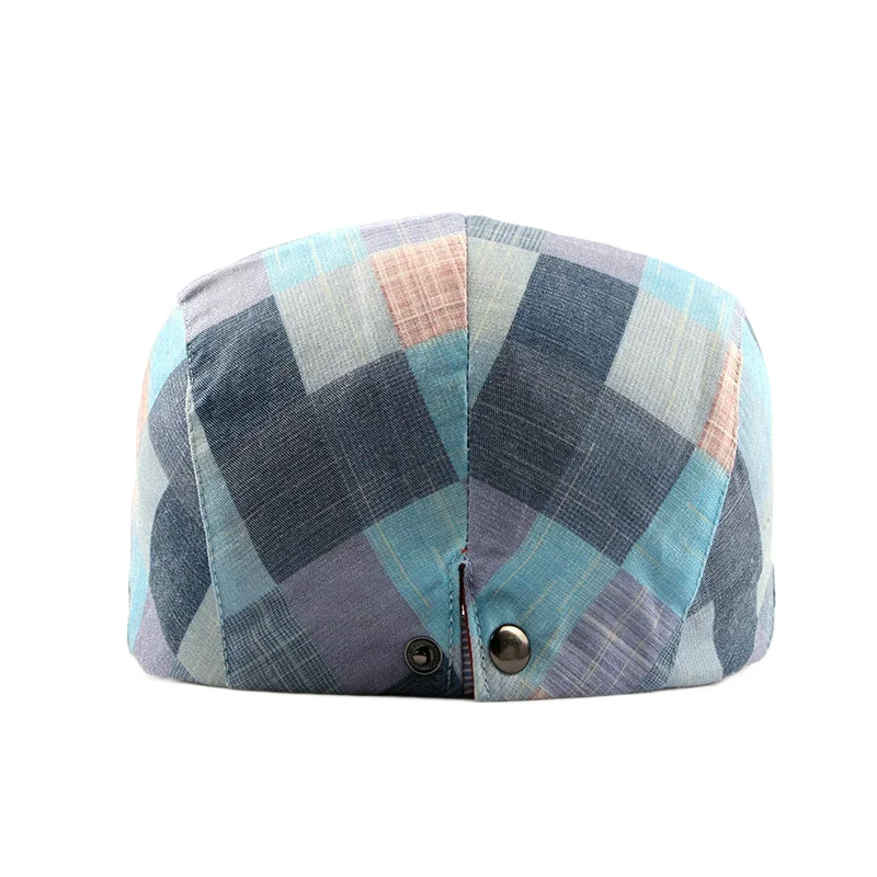 Adjustable Flat Newsboy Beret Hat For Women And Men