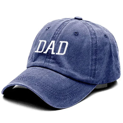 DAD MOM Embroidery Pure Cotton Baseball Cap Fashion Sport Golf Caps Sun Hat