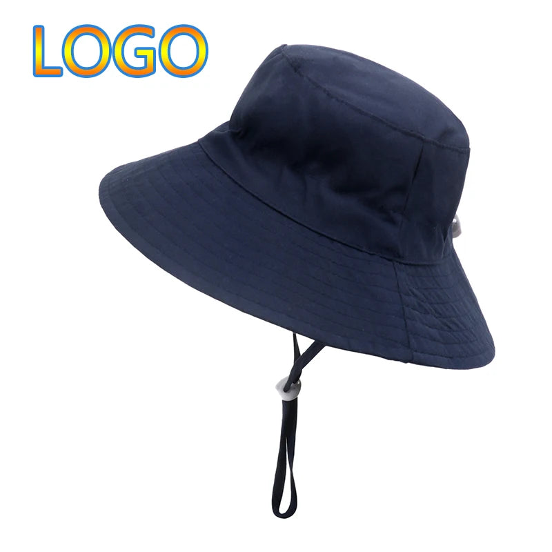 Custom Logo Uv Protection Children Bucket Hat