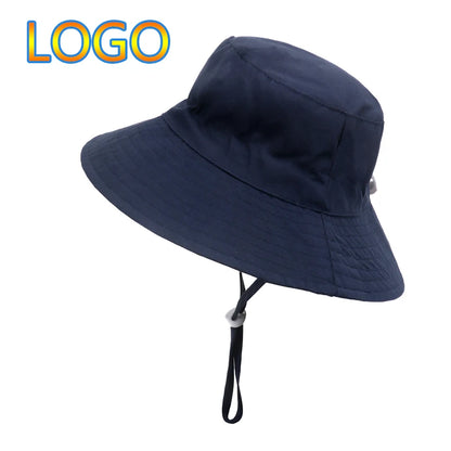 Custom Logo Uv Protection Children Bucket Hat