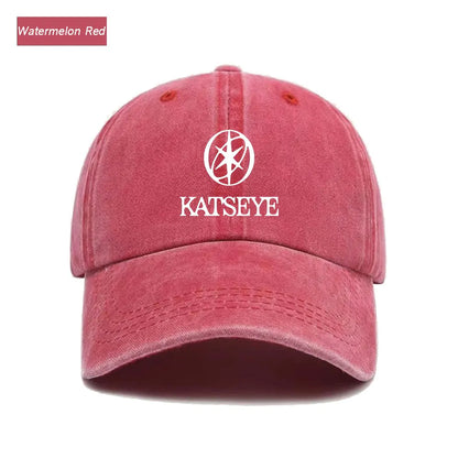 KATSEYE Baseball Cap Washed Printed Trucker Style Unisex Cotton Streetwear Korean Fashion Summer Sun Hat