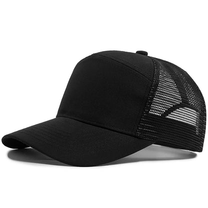 Fashion Hip Hop Mesh Caps Summer 7 Panel Men's Baseball Cap