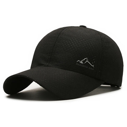 2PCS Unisex Baseball Caps Summer Quick Drying Breathable Hat Outdoor Sports