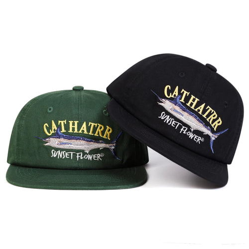 Embroidery Hip-Hop Hats Spring Autumn Outdoor Adjustable