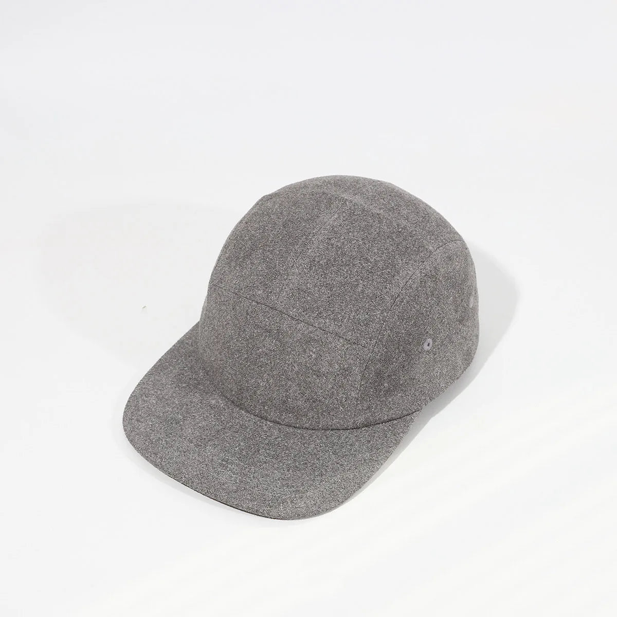 Suede Velvet 5 Panels Cap Flat Bill Running Hat