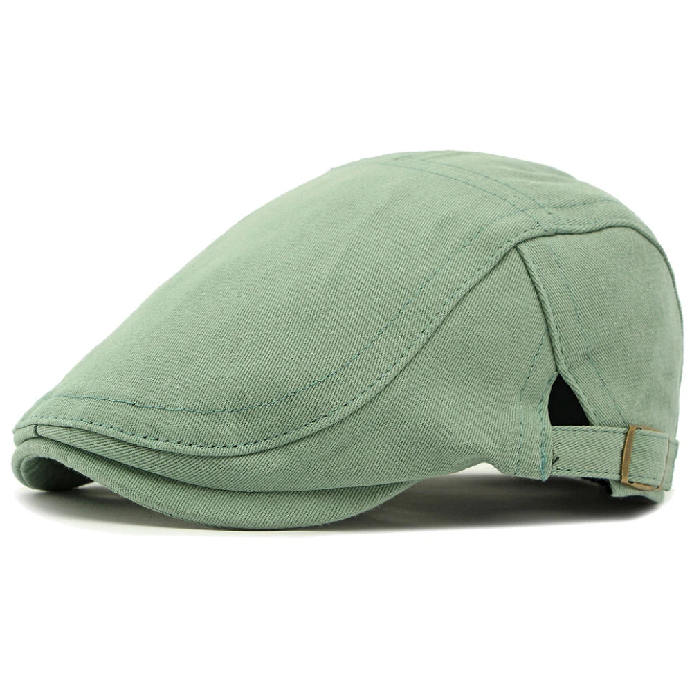 Vintage Artist Painter Beret Hat Male Female Spring Autumn