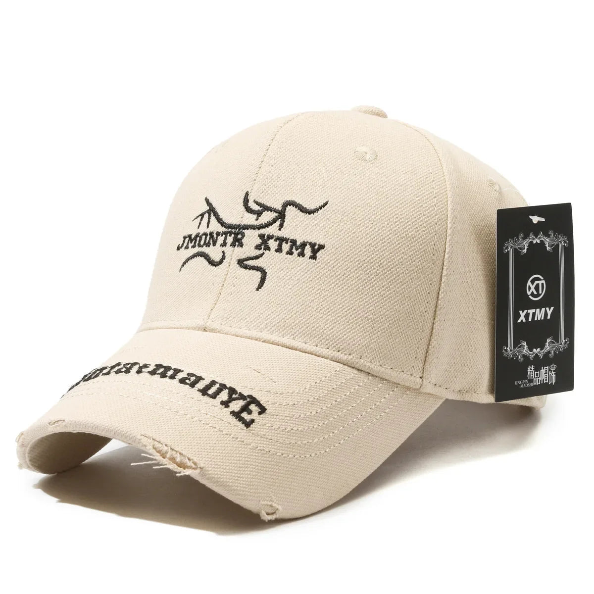 Korean Style Structured Baseball Cap Hard Crown Unisex Summer