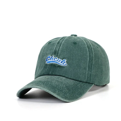Unisex All Season Fashionable Washed Retro Baseball Cap