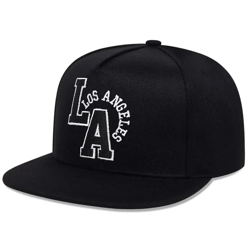 Letter Embroidery Baseball Cap Los Angeles Hip Hop Snapback Hat for Men Women Adult Sports