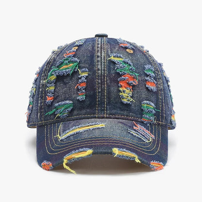 Cross-Border Hole Retro Hole Baseball Hat