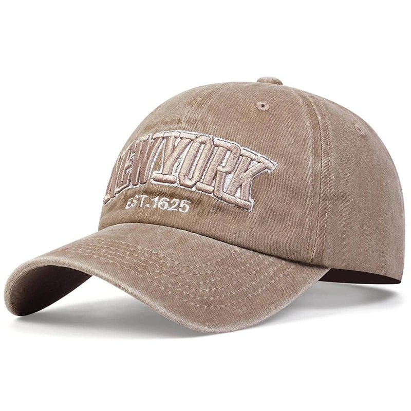 Unisex New York Embroidery Baseball Caps Spring and Autumn Outdoor